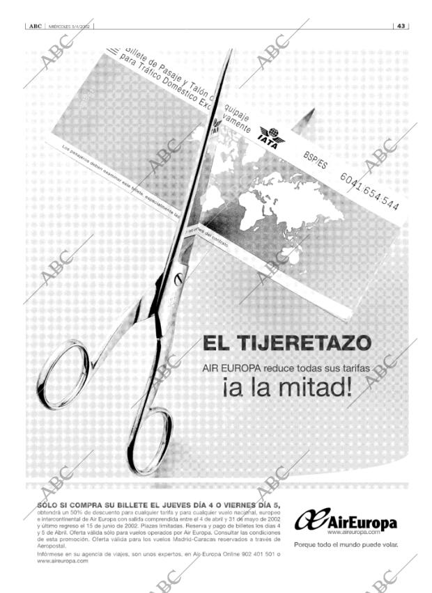 ABC MADRID 03-04-2002 página 43