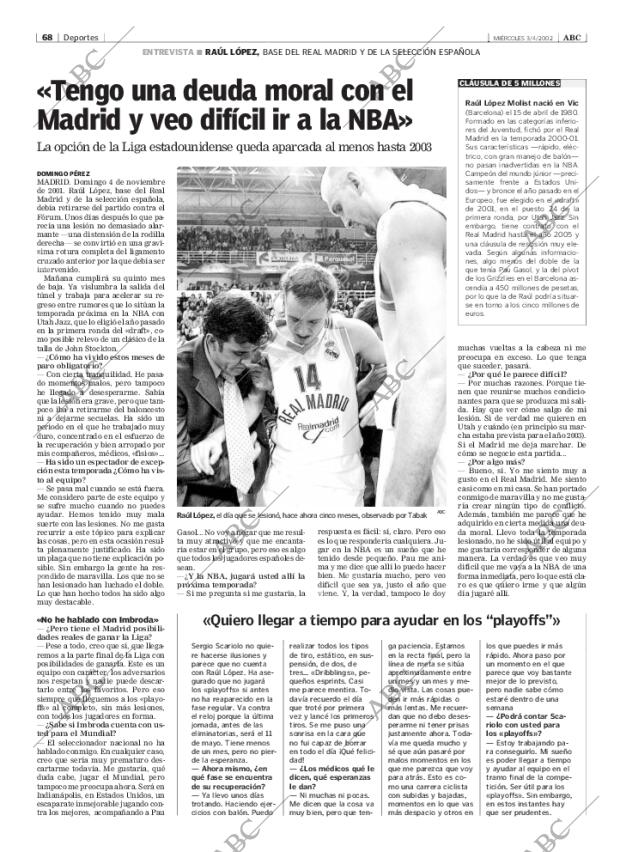 ABC MADRID 03-04-2002 página 68