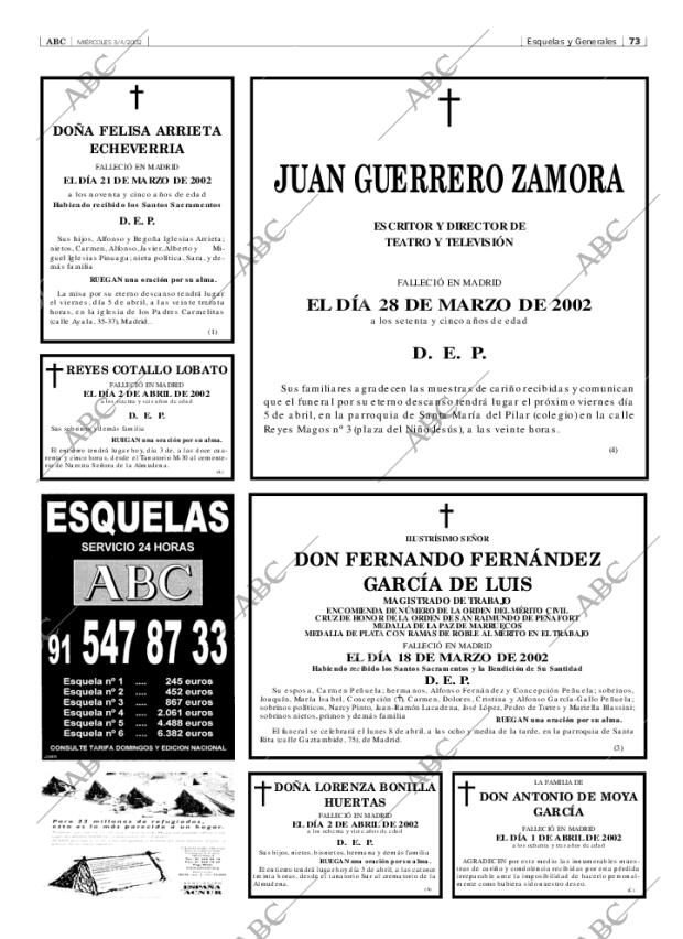 ABC MADRID 03-04-2002 página 73