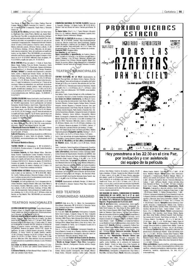 ABC MADRID 03-04-2002 página 91