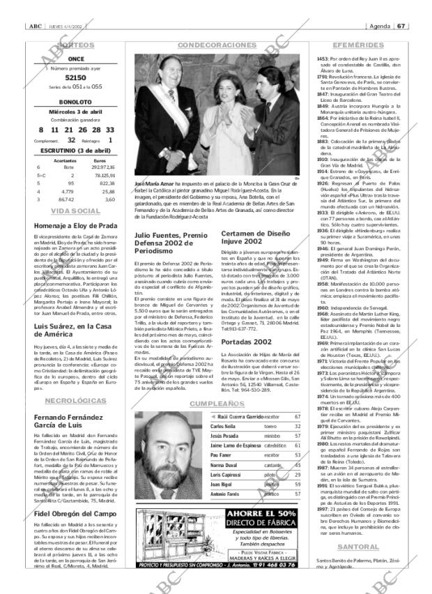 ABC MADRID 04-04-2002 página 67