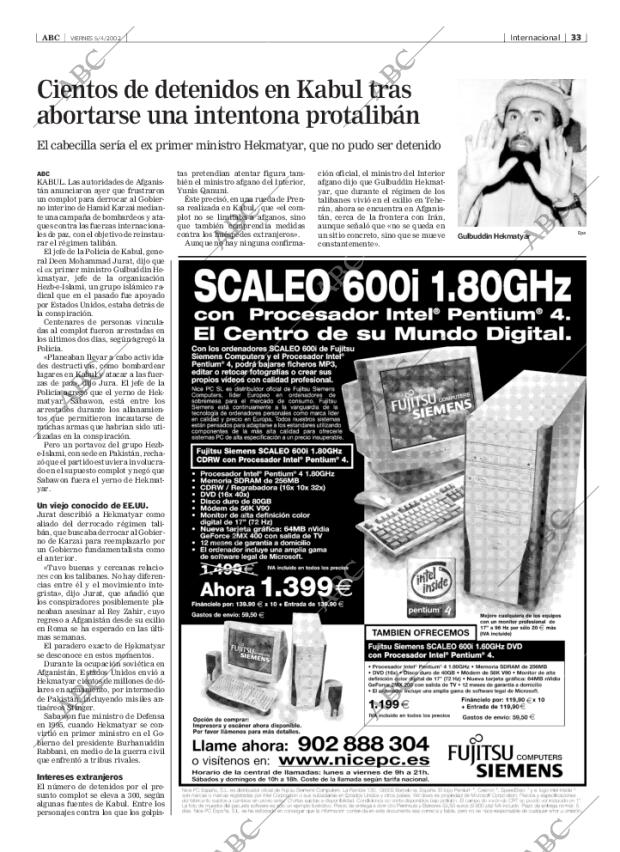 ABC MADRID 05-04-2002 página 33