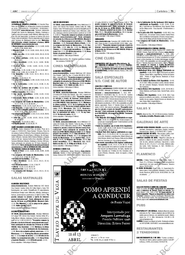 ABC SEVILLA 06-04-2002 página 71