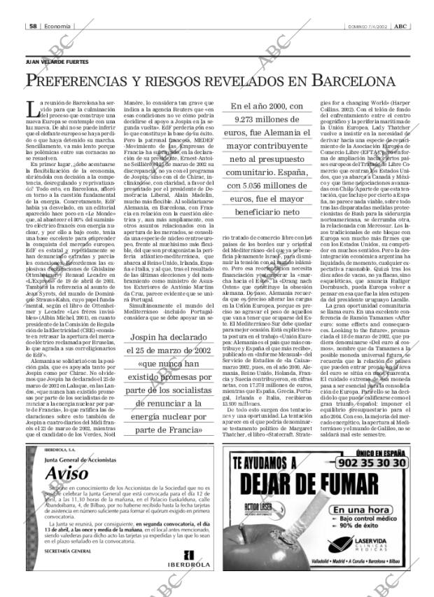 ABC MADRID 07-04-2002 página 58