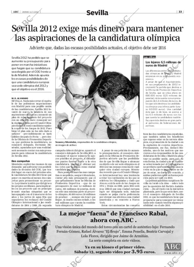 ABC SEVILLA 12-04-2002 página 33