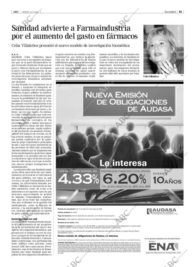 ABC SEVILLA 12-04-2002 página 51