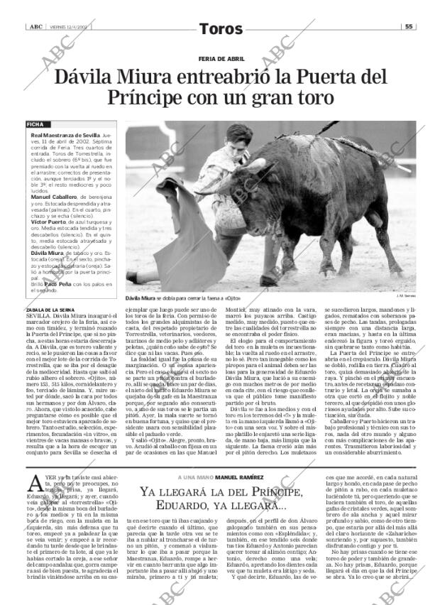 ABC SEVILLA 12-04-2002 página 55