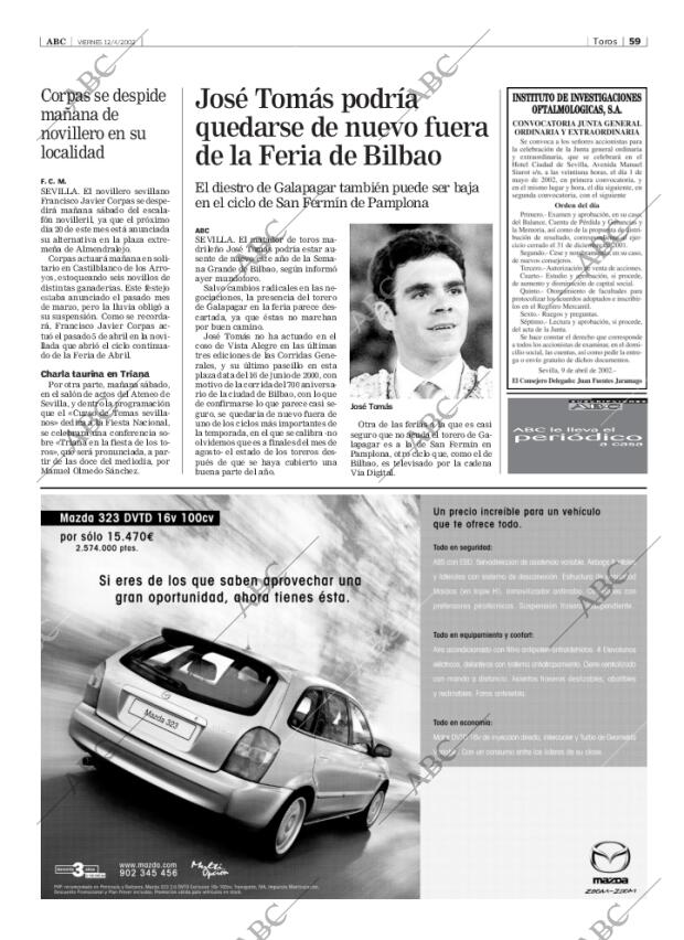 ABC SEVILLA 12-04-2002 página 59