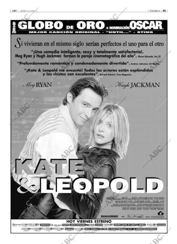 ABC SEVILLA 12-04-2002 página 85