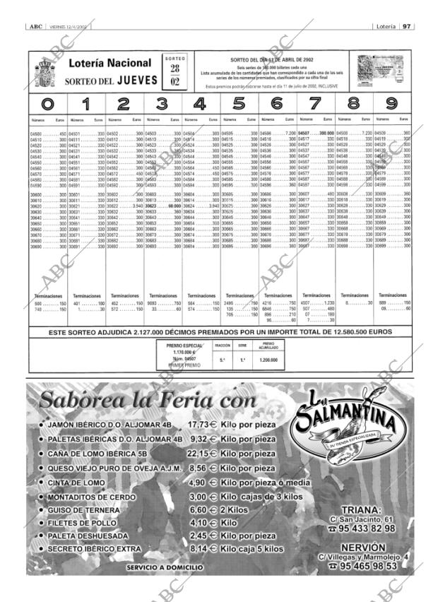 ABC SEVILLA 12-04-2002 página 97