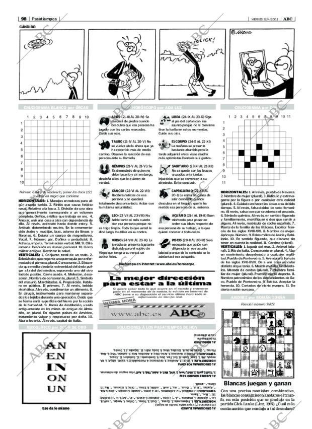 ABC SEVILLA 12-04-2002 página 98