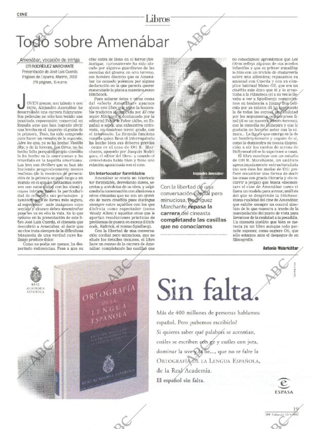 CULTURAL MADRID 13-04-2002 página 19