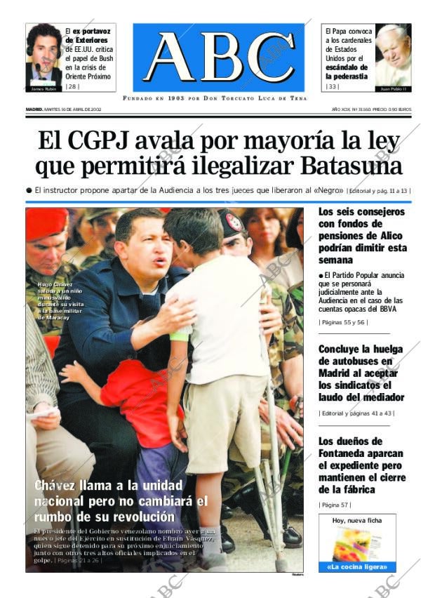 ABC MADRID 16-04-2002 página 1