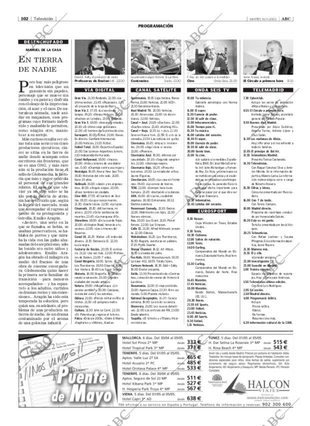 ABC MADRID 16-04-2002 página 102