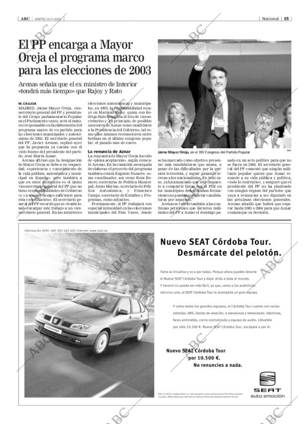 ABC MADRID 16-04-2002 página 15