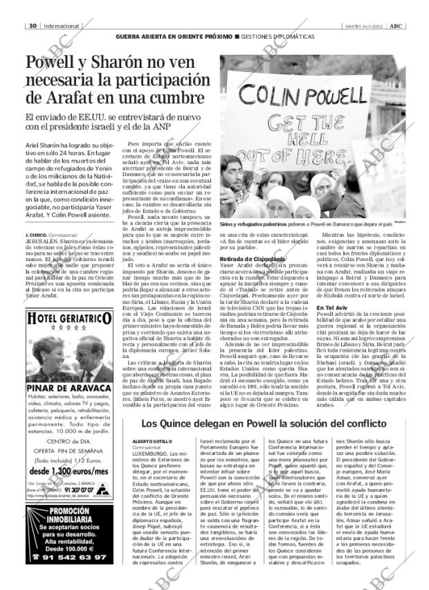 ABC MADRID 16-04-2002 página 30
