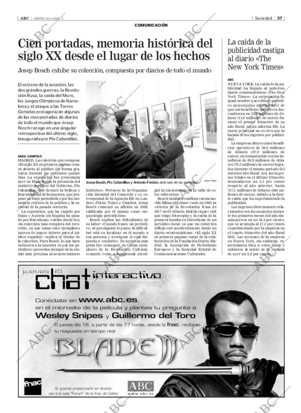 ABC MADRID 16-04-2002 página 37