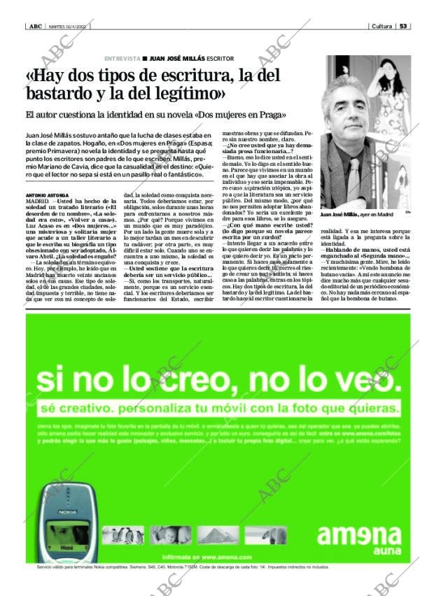 ABC MADRID 16-04-2002 página 53