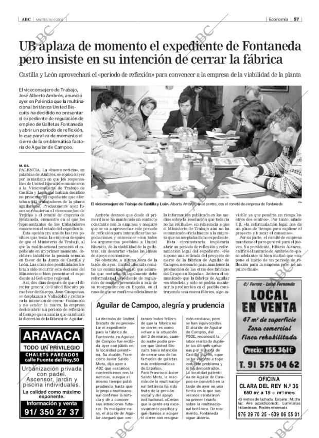 ABC MADRID 16-04-2002 página 57