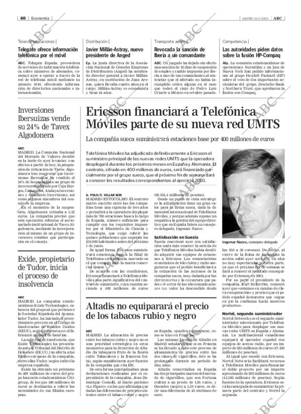 ABC MADRID 16-04-2002 página 60