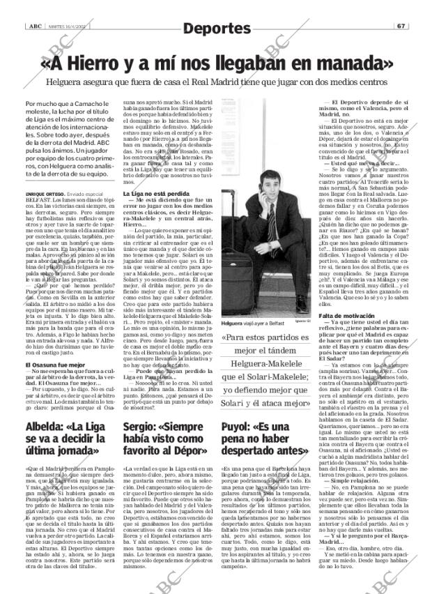 ABC MADRID 16-04-2002 página 67