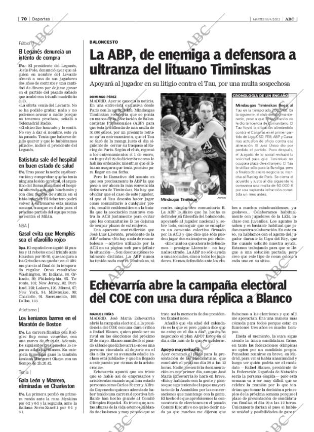 ABC MADRID 16-04-2002 página 70