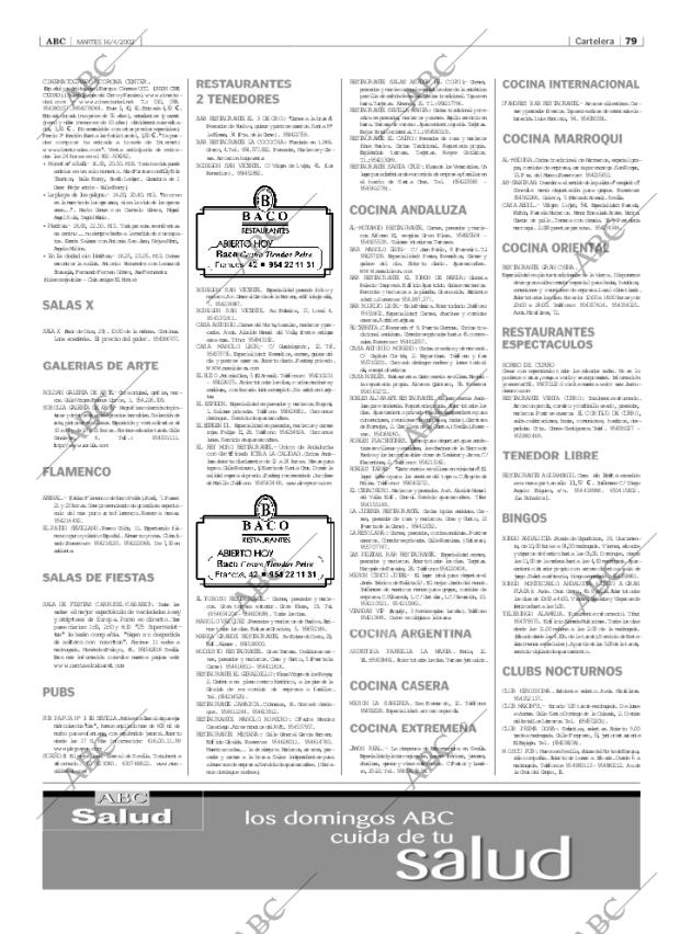 ABC SEVILLA 16-04-2002 página 79