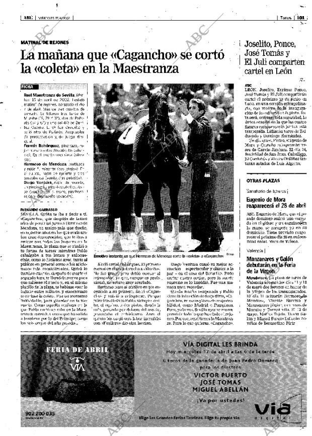 ABC MADRID 17-04-2002 página 101