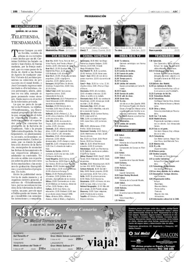 ABC MADRID 17-04-2002 página 106