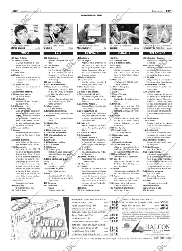 ABC MADRID 17-04-2002 página 107