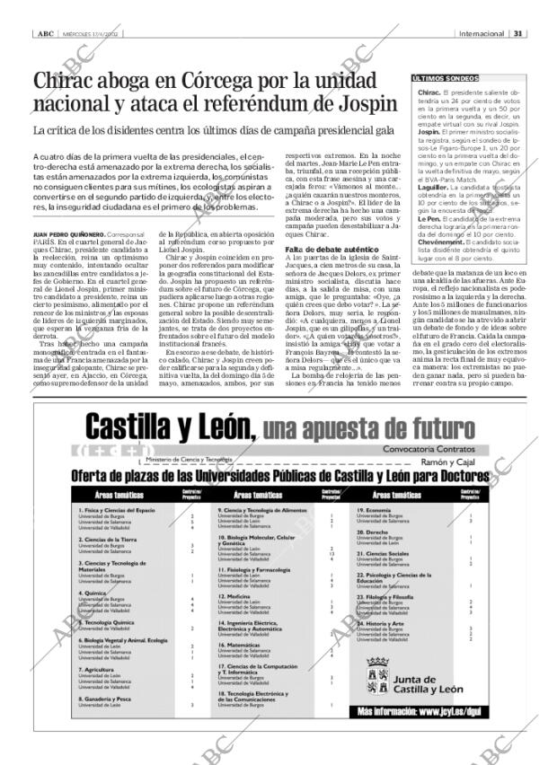 ABC MADRID 17-04-2002 página 31