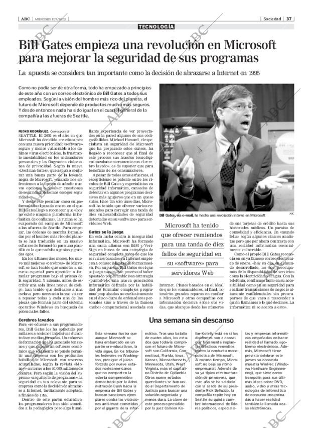 ABC MADRID 17-04-2002 página 37