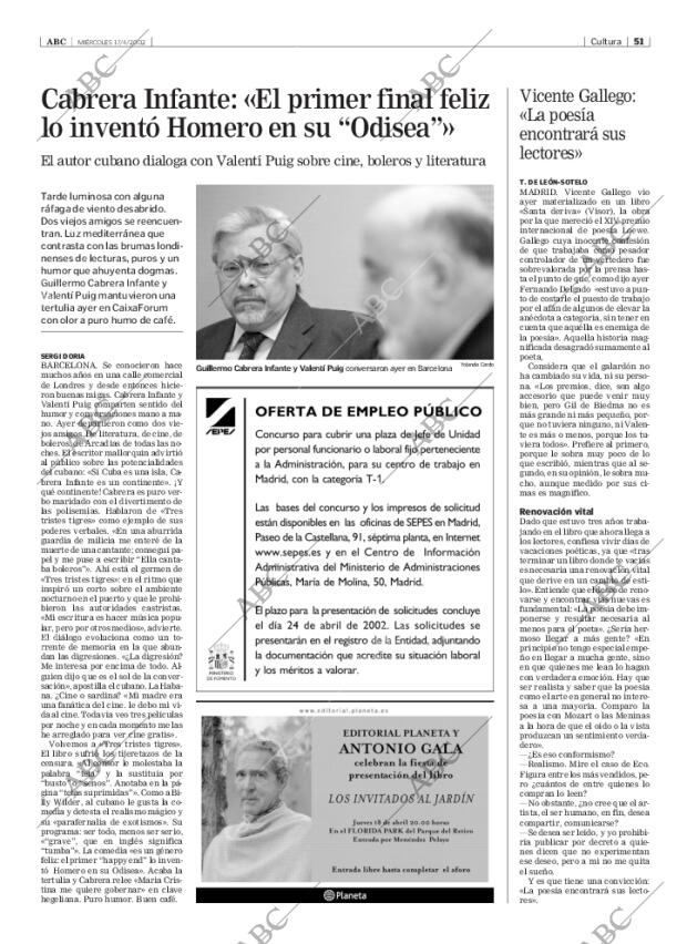 ABC MADRID 17-04-2002 página 51