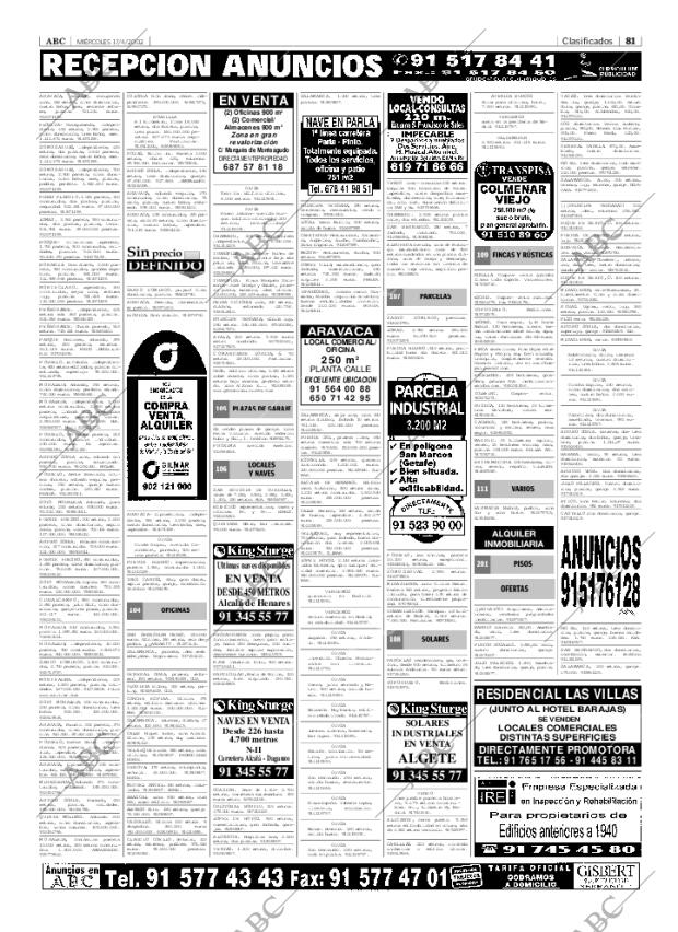 ABC MADRID 17-04-2002 página 81