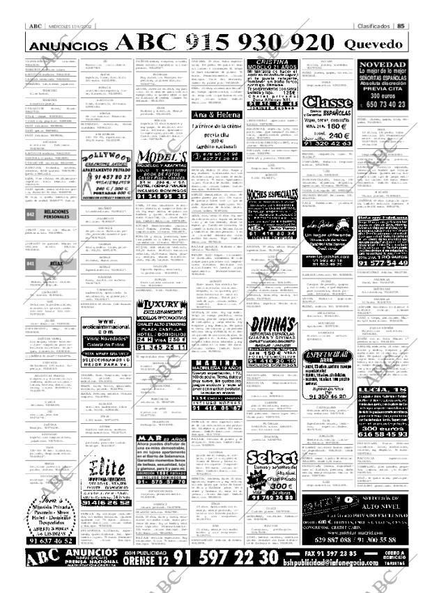 ABC MADRID 17-04-2002 página 85