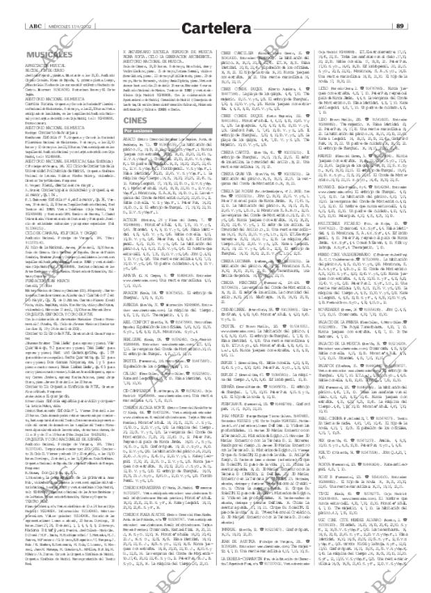 ABC MADRID 17-04-2002 página 89