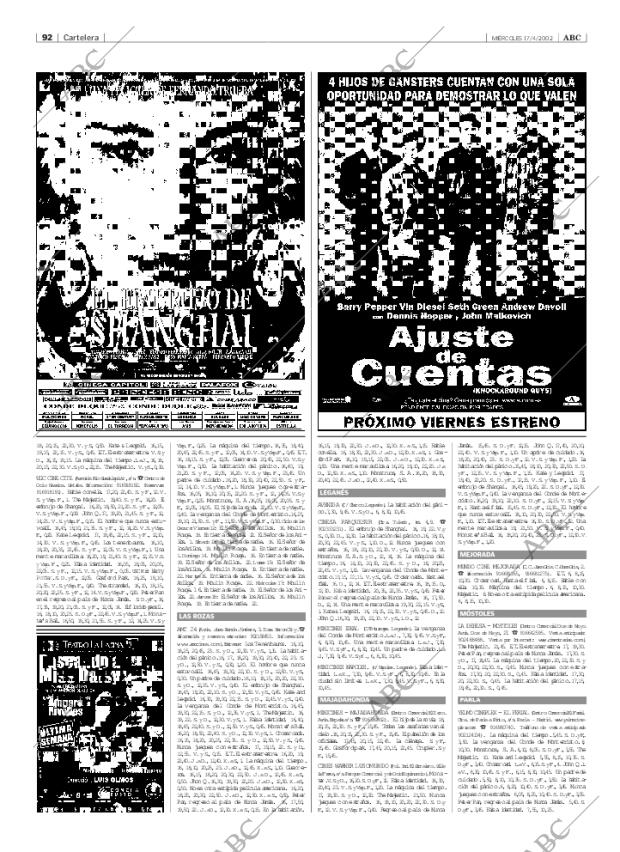 ABC MADRID 17-04-2002 página 92