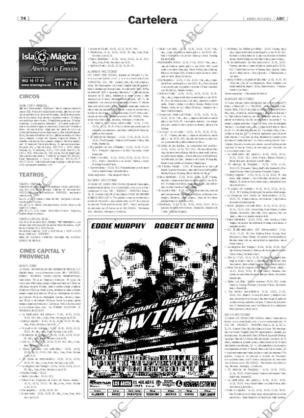 ABC SEVILLA 18-04-2002 página 74