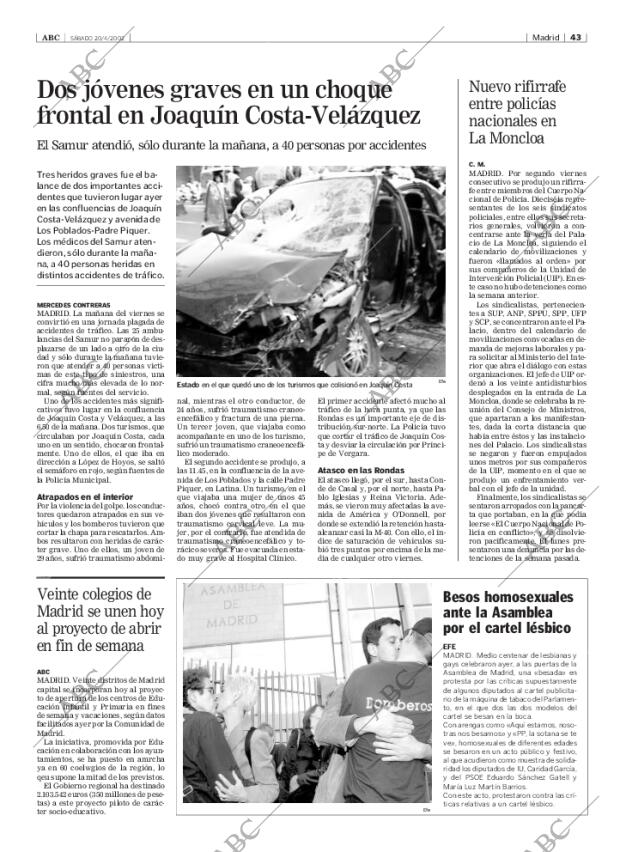 ABC MADRID 20-04-2002 página 43