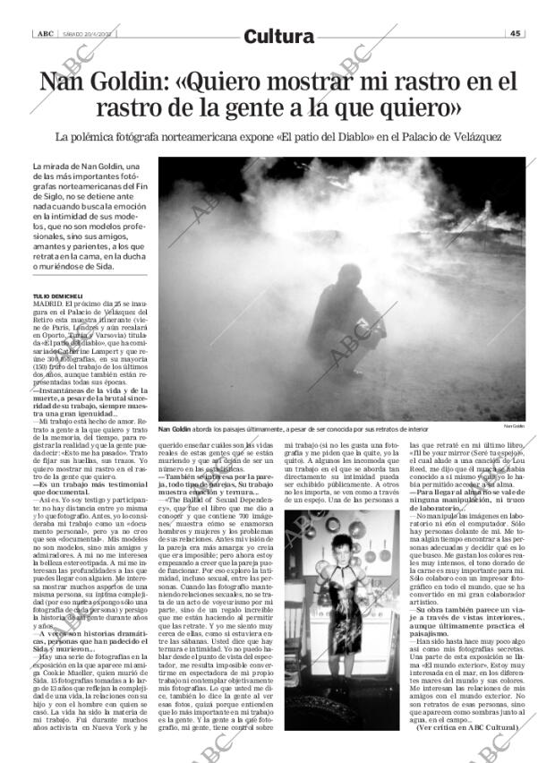 ABC MADRID 20-04-2002 página 45