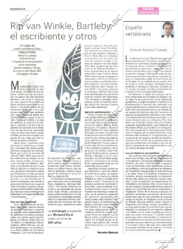 CULTURAL MADRID 20-04-2002 página 21