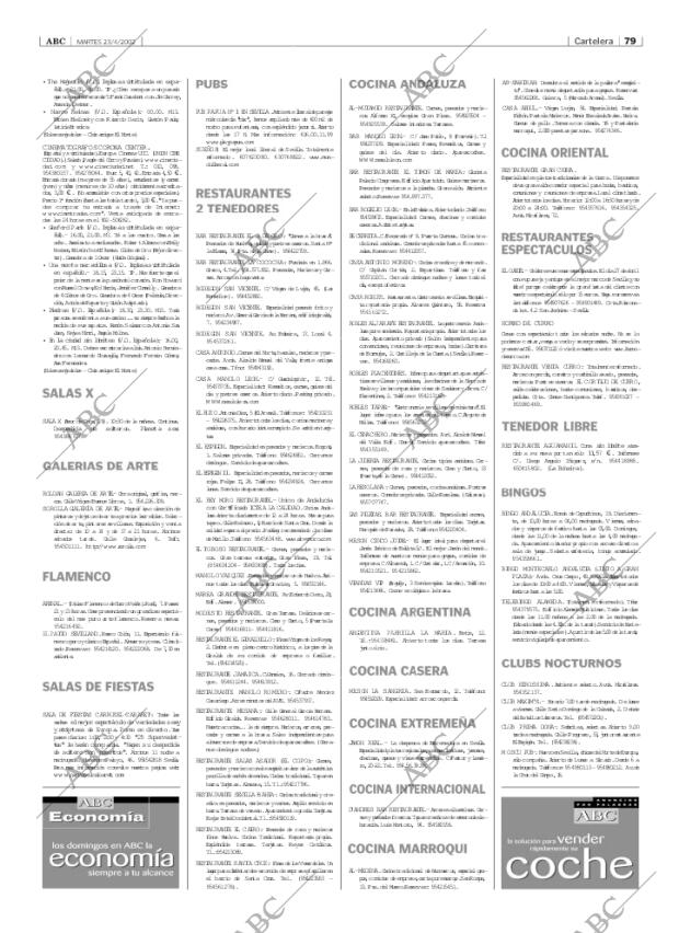 ABC SEVILLA 23-04-2002 página 79
