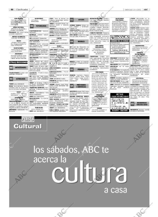 ABC SEVILLA 24-04-2002 página 86