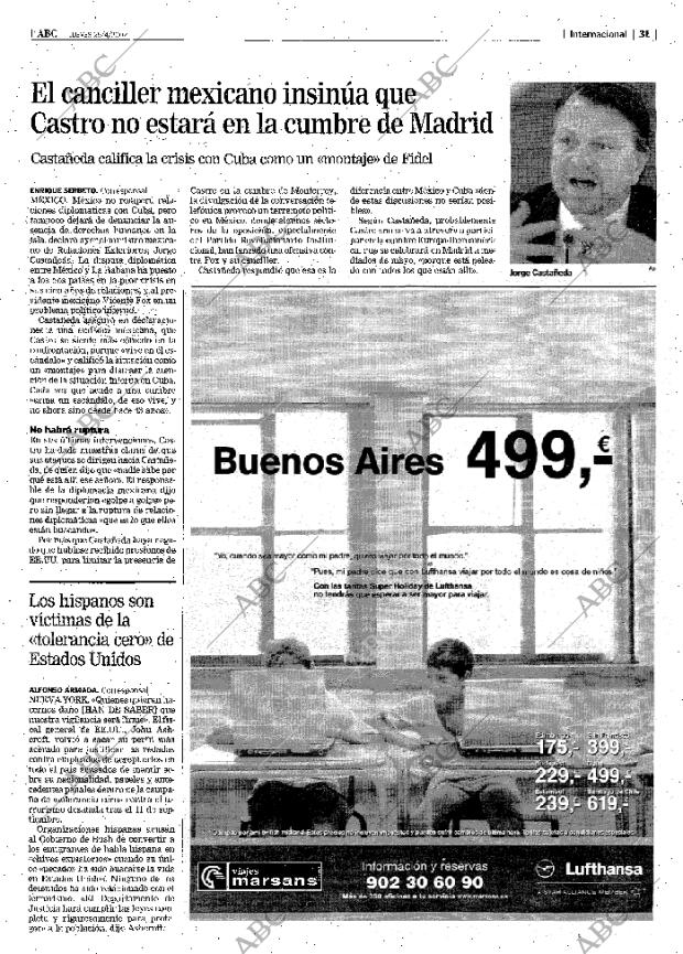 ABC MADRID 25-04-2002 página 31