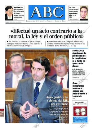 ABC SEVILLA 25-04-2002 página 1