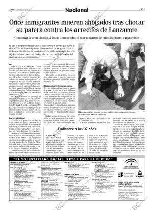 ABC SEVILLA 25-04-2002 página 13