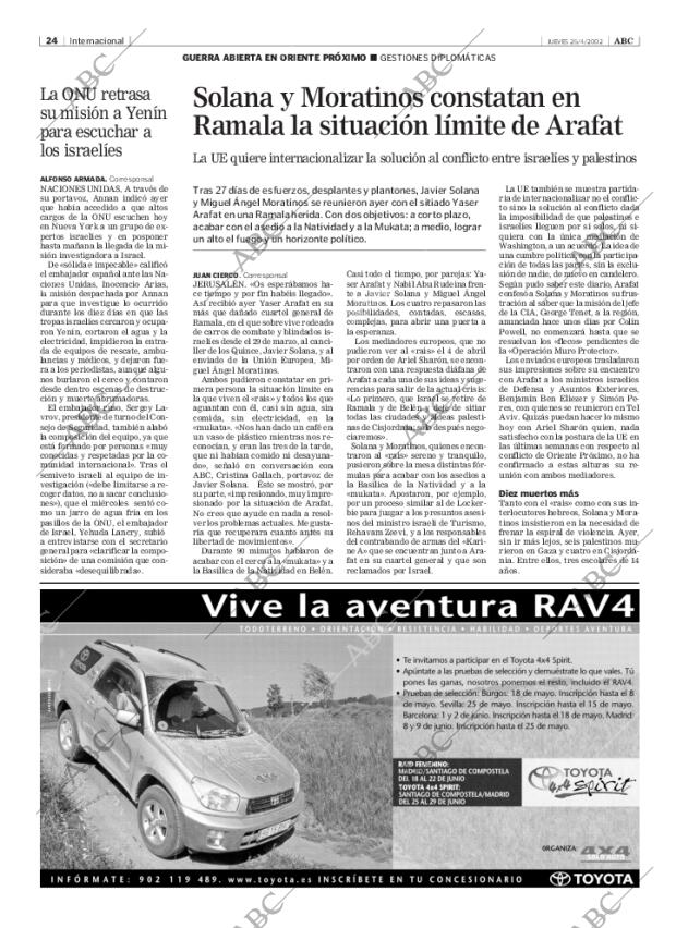 ABC SEVILLA 25-04-2002 página 24