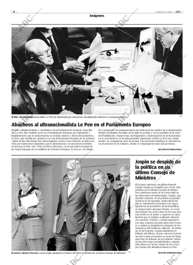 ABC SEVILLA 25-04-2002 página 4