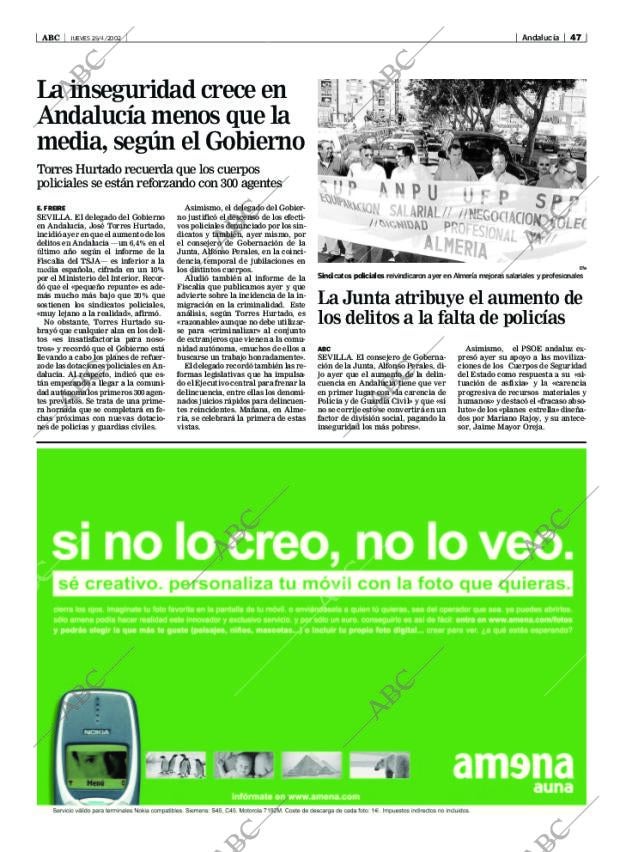 ABC SEVILLA 25-04-2002 página 47