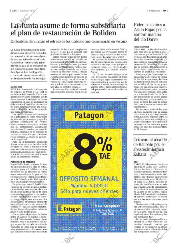 ABC SEVILLA 25-04-2002 página 49